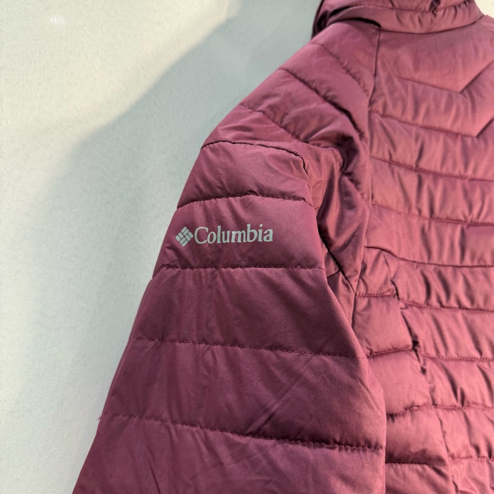 Columbia Maroon Omni-Heat Quilted Jacket XS - Picture 5 of 5